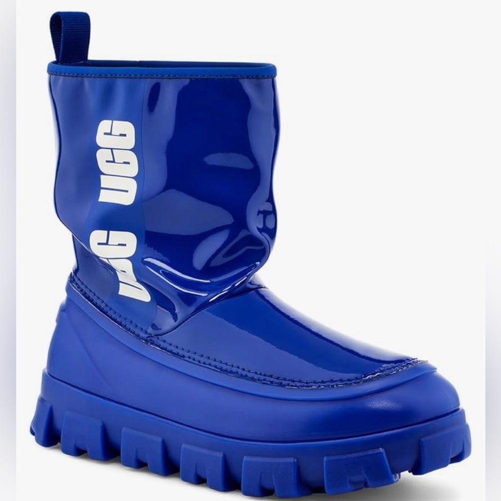 UGG Women's Classic Brellah Mini Boot, Regal Blue, Sz 10, NWOB